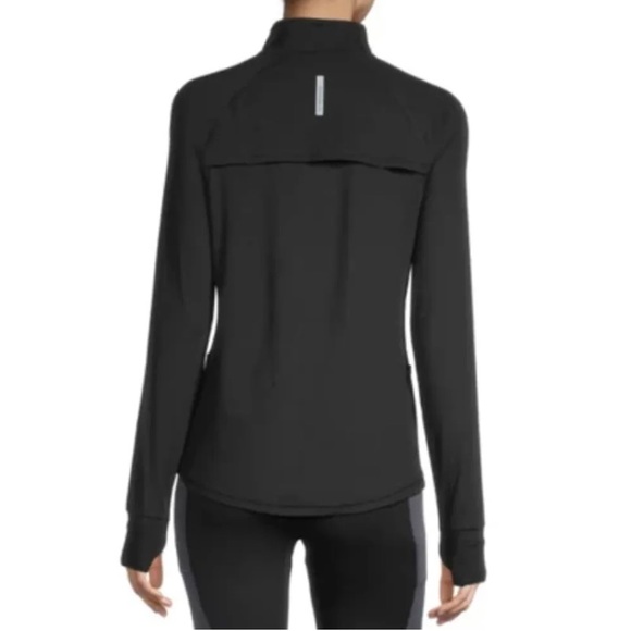 Xersion Women's Black Long Sleeve Quarter-Zip Pullover Size XXL - Picture 2 of 11